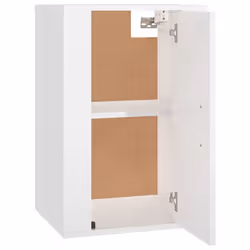 vidaXL Wall Mounted TV Cabinet Hanging TV Stand TV Unit Entertainment Centre - high gloss white, 40 x 34.5 x 60 cm/ 2 pcs - Additional view 7