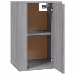 vidaXL Wall Mounted TV Cabinet Hanging TV Stand TV Unit Entertainment Centre - grey sonoma, 40 x 34.5 x 60 cm/ 2 pcs - Additional view 7