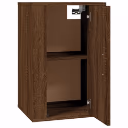 vidaXL Wall Mounted TV Cabinet Hanging TV Stand TV Unit Entertainment Centre - brown oak, 40 x 34.5 x 60 cm/ 1 pcs - Additional view 6