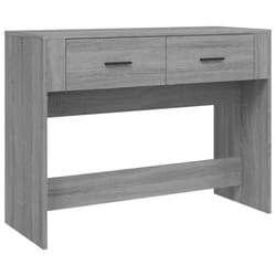 vidaXL Console Table Engineered Wood End Accent Side Sofa Table Multi Colours - grey sonoma