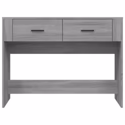 vidaXL Console Table Engineered Wood End Accent Side Sofa Table Multi Colours - grey sonoma - Additional view 5