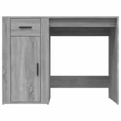 vidaXL Desk Office Table Computer Desk Study Working Table Engineered Wood - grey sonoma - Additional view 5
