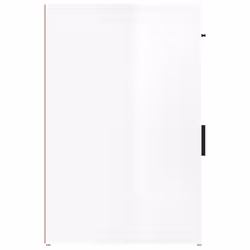 vidaXL Desk Cabinet Engineered Wood Home Office Desk Storage Multi Colours - high gloss white - Additional view 7