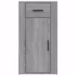 vidaXL Desk Cabinet Engineered Wood Home Office Desk Storage Multi Colours - grey sonoma - Additional view 5