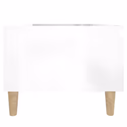 vidaXL 1/2x Side Table Engineered Wood End Centre Side Table Multi Colours - high gloss white, 1 pcs - Additional view 7