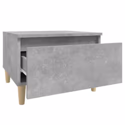vidaXL 1/2x Side Table Engineered Wood End Centre Side Table Multi Colours - concrete grey, 2 pcs - Additional view 8