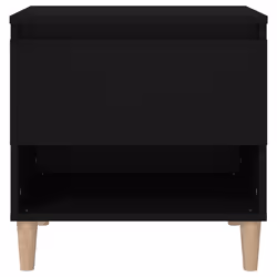 VidaXL 819534 nightstand/bedside table Black - Additional view 5