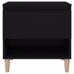 VidaXL 819535 nightstand/bedside table Black - Additional view 5