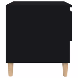 VidaXL 819535 nightstand/bedside table Black - Additional view 6