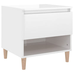 VidaXL 819537 nightstand/bedside table White