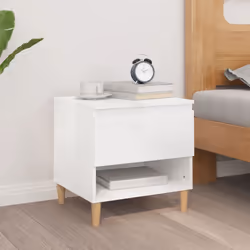 VidaXL 819537 nightstand/bedside table White