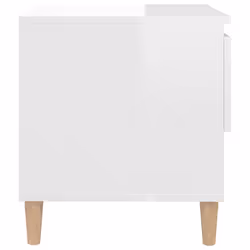 VidaXL 819537 nightstand/bedside table White - Additional view 6