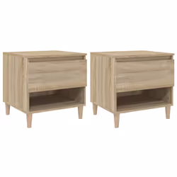 VidaXL 819539, Oak, Wood, 500 mm, 460 mm, 500 mm, 2 pc(s)