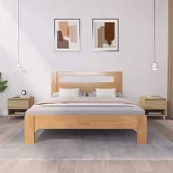VidaXL 819539 nightstand/bedside table Oak