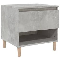 VidaXL 819540 nightstand/bedside table Concrete colour