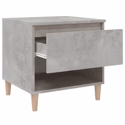 VidaXL 819540 nightstand/bedside table Concrete colour - Additional view 7