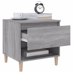 VidaXL 819544 nightstand/bedside table Oak - Additional view 4