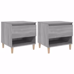 VidaXL 819545, Oak, Wood, 500 mm, 460 mm, 500 mm, 2 pc(s)