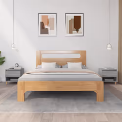 VidaXL 819545 nightstand/bedside table Oak