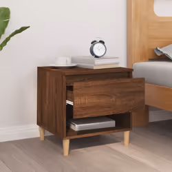 VidaXL 819546 nightstand/bedside table Oak