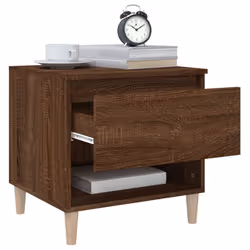 VidaXL 819546 nightstand/bedside table Oak - Additional view 4