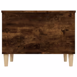 vidaXL Coffee Table Engineered Wood End Centre Accent Side Table Multi Colours - smoked oak, 60 x 44.5 x 45 cm - Additional view 6