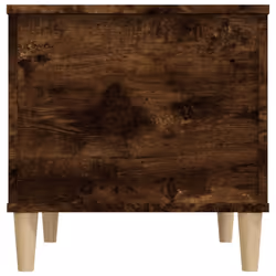 vidaXL Coffee Table Engineered Wood End Centre Accent Side Table Multi Colours - smoked oak, 60 x 44.5 x 45 cm - Additional view 7
