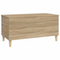 vidaXL Coffee Table Engineered Wood End Centre Accent Side Table Multi Colours - sonoma oak, 90 x 44.5 x 45 cm - Additional view 5