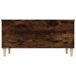 vidaXL Coffee Table Engineered Wood End Centre Accent Side Table Multi Colours - smoked oak, 90 x 44.5 x 45 cm - Additional view 6