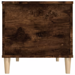 vidaXL Coffee Table Engineered Wood End Centre Accent Side Table Multi Colours - smoked oak, 90 x 44.5 x 45 cm - Additional view 7