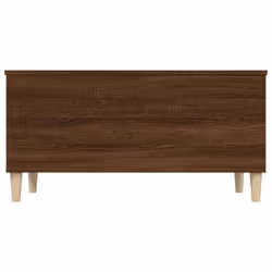 vidaXL Coffee Table Engineered Wood End Centre Accent Side Table Multi Colours - brown oak, 90 x 44.5 x 45 cm - Additional view 6
