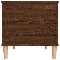 vidaXL Coffee Table Engineered Wood End Centre Accent Side Table Multi Colours - brown oak, 90 x 44.5 x 45 cm - Additional view 7