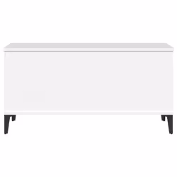vidaXL Coffee Table Engineered Wood Side Table Multi Colours 60/90x44.5x45 cm - white - Additional view 6