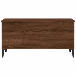 vidaXL Coffee Table Engineered Wood Side Table Multi Colours 60/90x44.5x45 cm - brown oak - Additional view 6