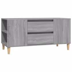 vidaXL TV Cabinet Engineered Wood Stereo HiFi Console TV Stand Multi Colours - grey sonoma