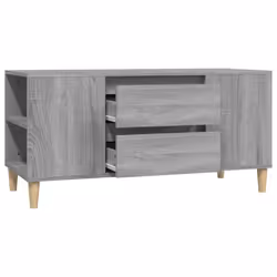 vidaXL TV Cabinet Engineered Wood Stereo HiFi Console TV Stand Multi Colours - grey sonoma - Additional view 5