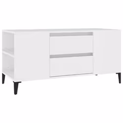 VidaXL 819604, White, Metal, Wood, 1020 mm, 445 mm, 500 mm, 1 pc(s)