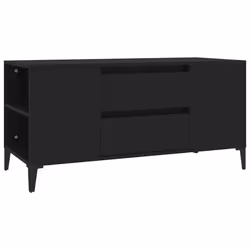 VidaXL 819605, Black, Metal, Wood, 1020 mm, 445 mm, 500 mm, 1 pc(s)