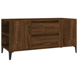 vidaXL TV Cabinet Engineered Wood TV Console Media HiFi Cabinet Multi Colours - brown oak