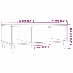 VidaXL 821067 coffee/side/end table