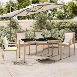 VidaXL 319553 outdoor table Beige
