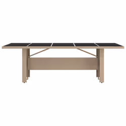 VidaXL 319557 outdoor table Beige