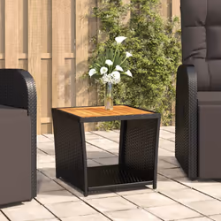 VidaXL 319558 outdoor table Black