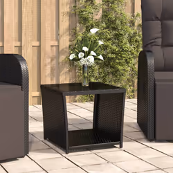VidaXL 319560 outdoor table Black