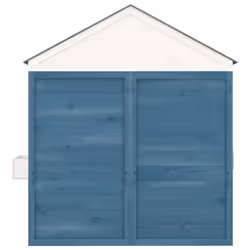 vidaXL Playhouse with Lockable Door and Flower Pots Solid Wood Fir Playhouse - Additional view 7