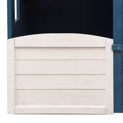 vidaXL Playhouse with Lockable Door and Flower Pots Solid Wood Fir Playhouse - Additional view 8