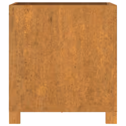 vidaXL Planters Garden Raised Bed Planter Pot with Legs Rusty Corten Steel - 42 x 40 x 43 cm/ 2 pcs - Additional view 6
