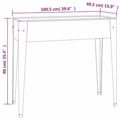 vidaXL 2x Garden Planters Galvanised Steel Patio Raised Bed Outdoor Flower Pot - Additional view 7