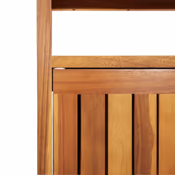 vidaXL Garden Console Table Outdoor Side Table Patio Dining Tea Coffee Table - 80 x 35 x 75 cm - Additional view 5