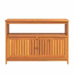 vidaXL Garden Console Table Outdoor Side Table Patio Dining Tea Coffee Table - 110 x 35 x 75 cm - Additional view 2